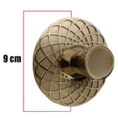 Dinar Mobilya Mutfak Çekmece Dolap Dolabı Kapak Kulpu Kulpları Kulbu 32 Mm Bronz Metal Kulp - 5