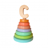 Woodnjoy Pastel Renklerde Halka Geçirme Oyuncağı - 5