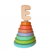 Woodnjoy Pastel Renklerde Halka Geçirme Oyuncağı - 7