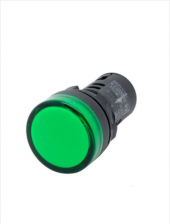 YEŞİL LEDLİ 220V SİNYAL LAMBASI 10 ADET - 1