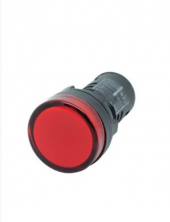 KIRMIZI LEDLİ 220V SİNYAL LAMBASI 10 ADET - 1