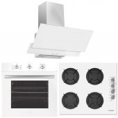 Alveus 6 Program Turbo Ankastre Cam Set - Beyaz - 1