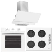 Alveus 6 Program Turbo Ankastre Cam Set - Beyaz - 1