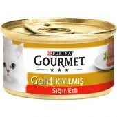 Purina Gourmet Gold Kıyılmış Sığır Eti 85 gr - 1