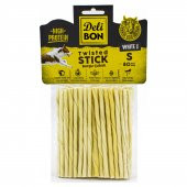 Delibon Burgu Çubuk İnce Boy 80’li Paket Beyaz - 1