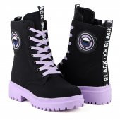 Vojo 7255 Rahat Sıcak Astarlı Fermuarlı Kız Çocuk Botu - 1