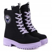 Vojo 7255 Rahat Sıcak Astarlı Fermuarlı Kız Çocuk Botu - 2