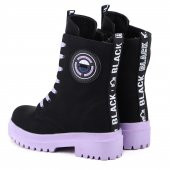 Vojo 7255 Rahat Sıcak Astarlı Fermuarlı Kız Çocuk Botu - 4