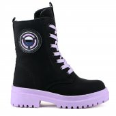 Vojo 7255 Rahat Sıcak Astarlı Fermuarlı Kız Çocuk Botu - 5