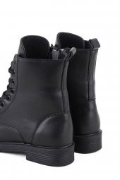 Vojo 0307 Rahat Taban Fermuarlı Kadın Bot 2 Renk - 6