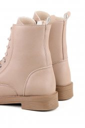 Vojo 0307 Rahat Taban Fermuarlı Kadın Bot 2 Renk - 12