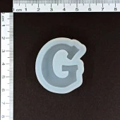 EPOKSİ REÇİNE G HARFİ SİLİKON KALIP 1. KALİTE HB2010-GF0081 - 1