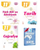 11.Sınıf Edebiyat Tarih Coğrafya Soru Bankası Set - 1