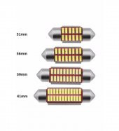 Sofit Led Beyaz 12 Volt - 24 Volt Uyumlu Canbus Soğutuculu 41 mm - 3