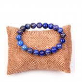 Pigado Hakiki Doğaltaş Lapis Lazuli Taşı Unisex Bileklik - 1
