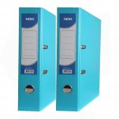 Büro Klasör Geniş Noki Turkuaz Büro Klasörü Halkalı 2 Adet - 1