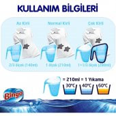 Bingo Matik Toz Çamaşır Deterjanı 9KG Sık Yıkananlar Beyazlar ve Renkliler 60 Yıkama - 6
