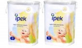 İpek Maxi Bebek Temizleme Pamuğu 60'lı 2 Paket - 1