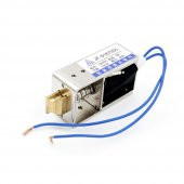 JF-S1670DL Solenoid Kilit DC 12V 2.4A 28W 40N Elektrikli Manyetik Kapı Depo Kasa Kilidi 10mm Dil - 2