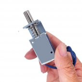 TAU-S0837DL-D Solenoid Kilit DC 12V 1A 12W 15N Elektrikli Manyetik Kapı Depo Kasa Kilidi 10mm Dil - 7