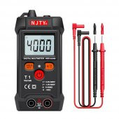 NJTY T1 Dijital Multimetre True RMS NCV 600V Mini Cep El Tipi Voltmetre - 1