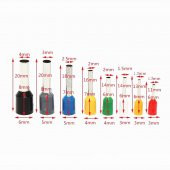 400 Parça İzoleli Kablo Ucu Set Kutulu Yalıtımlı Tel Terminal Soketi Sıkmalı Pin thumbnail 5