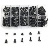 200 Adet 6x6mm Tact Buton Set 10 Farklı Yükseklikte 4 Pin Dokunmatik Anlık Basmalı Düğme Anahtar - 7