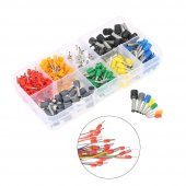 400 Parça İzoleli Kablo Ucu Set Kutulu Yalıtımlı Tel Terminal Soketi Sıkmalı Pin thumbnail 6