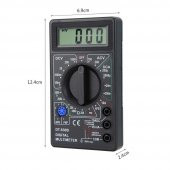 DT830B Multimetre Dijital Ölçü Aleti Avometre Voltmetre Ampermetre - 8