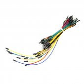 65 Parça Erkek-Erkek Jumper Kablo Seti Breadboard - 1