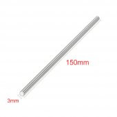 3mm x 150mm Metal Mil Çelik Çubuk Aks Oyuncak RC Araba Robot (10 adet) - 3