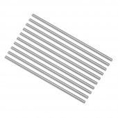 3mm x 100mm Metal Mil Çelik Çubuk Aks Oyuncak RC Araba Robot  (10 adet) - 6
