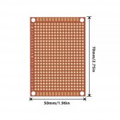 5x7cm Pertinaks Proto Pcb 18x24  432 Adet Bakır Delik 2.54mm thumbnail 4
