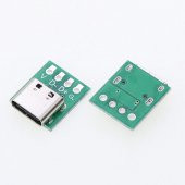 USB Type C 4 Pin DIP Çevirici Pcb Usb Dip Adaptör Kart - 5