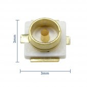 SMD U.FL RF Anten Konnektör Gsm Gps Wifi Smt Laptop WIFI Modem İpex IPX Koaksiyel Kablo Bağlantı - 5