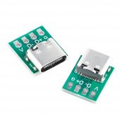 USB Type C 4 Pin DIP Çevirici Pcb Usb Dip Adaptör Kart - 8