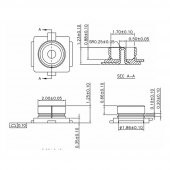 SMD U.FL RF Anten Konnektör Gsm Gps Wifi Smt Laptop WIFI Modem İpex IPX Koaksiyel Kablo Bağlantı - 8