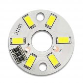 5730 5V 3W 32mm Beyaz Led Modül Aluminyum Pcb 6 Led Lamba Aydınlatma thumbnail 5