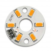 5730 5V 3W 31mm Sarı Led Modül Aluminyum Pcb 6 Led Lamba Işık - 6