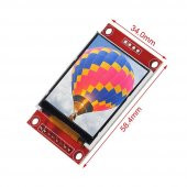 1.8 inch LCD TFT Modül QVGA 128x160 Pixel 1.8 inch 8 Pin SPI Seri Ekran - 2