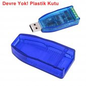 Plastik USB Devre Kutusu RS232 RS485 Shell Voltmetre Ampermetre İsolatör Klemens - 1