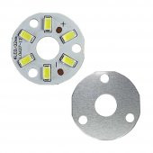 5730 12V 3W 32mm Beyaz Led Modül Aluminyum Pcb 6 Led Lamba Aydınlatma - 4