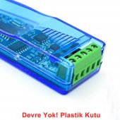 Plastik USB Devre Kutusu RS232 RS485 Shell Voltmetre Ampermetre İsolatör Klemens - 2