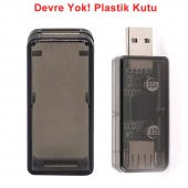 Plastik USB Adum Devre Kutusu Şeffaf Elektronik Proje Ürün Adum3 - 2