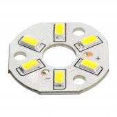 5730 12V 3W 32mm Beyaz Led Modül Aluminyum Pcb 6 Led Lamba Aydınlatma - 7
