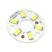 5730 12V 3W 32mm Beyaz Led Modül Aluminyum Pcb 6 Led Lamba Aydınlatma - 8