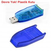 Plastik USB Devre Kutusu RS232 RS485 Shell Voltmetre Ampermetre İsolatör Klemens - 7