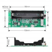 XH-A153 18650 Lityum Pil Soketli Bluetooth MP3 Modül thumbnail 4