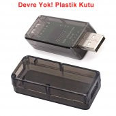 Plastik USB Adum Devre Kutusu Şeffaf Elektronik Proje Ürün Adum3 - 7