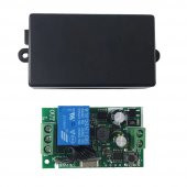 433Mhz RF 1 Kanal Röle Modül AC 220V Kablosuz Pompa Fan Lamba Perde thumbnail 1